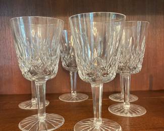 Waterford Lismore wine goblets