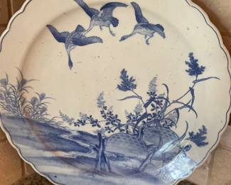 19th Century Large platter 