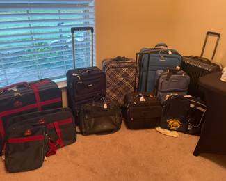 Suitcases and travel cases