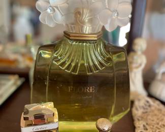 Caroline Herrera Display Dummy perfume bottle! Extra Large! Cartier perfume