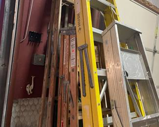 Ladders of every size and shape