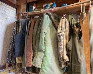 Vintage clothing & hunting gear