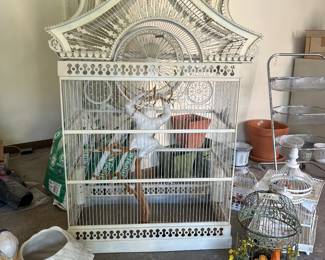large Vict. Bird/Parrot or Decorative Cage