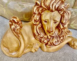 Lion statue