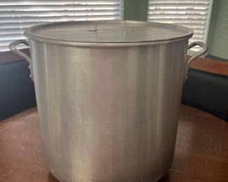 2 - Leyse 60qt Stockpot w/ Basket & Lid                                              (Boiling, Steaming or Canning)