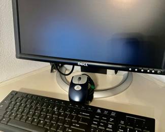 Dell Computer Monitor, Keyboard & Mouse