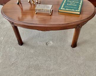 Wooden coffee table