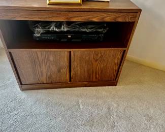 TV, Microwave, Electronics Storage Cabinet 