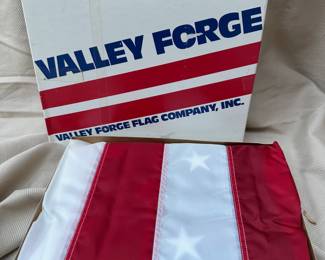 USA made Valley Forge 4' x 6' American flag.