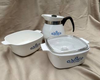 Corningware Blue Cornflower.