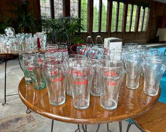 Coca Cola glassware 