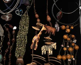 African necklace, jewelry