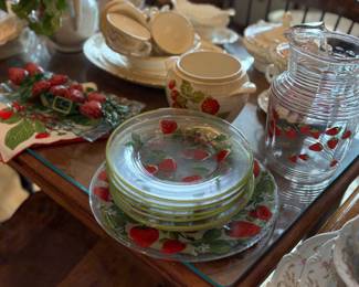 Strawberry dishes
