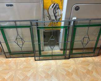 Stained glass panels 