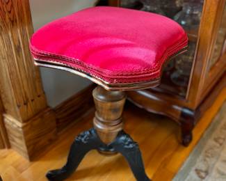 Elegant Victorian stool