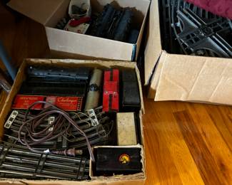 Antique Marx train set