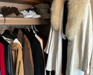 Leather coats, vintage coats