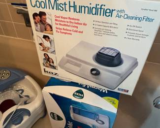 Humidifier, water pick