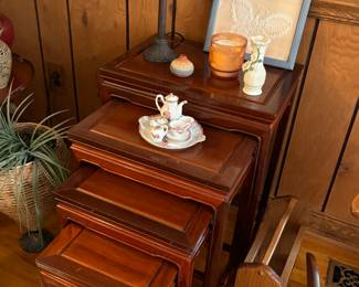 Beautiful set of nesting tables 