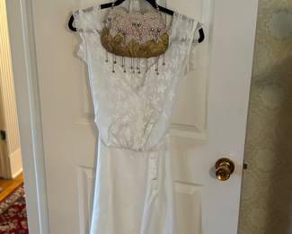 Vintage dress and purse