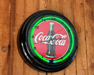 Coca-Cola clock