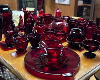 Cranberry glass