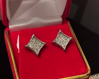 Diamond earrings