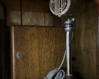 Vintage microphone 