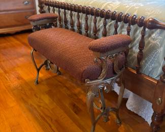 Victorian era bench