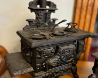 Antique cast iron stove