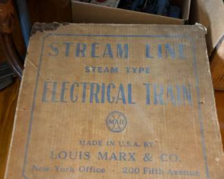 Antique Marx train set