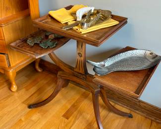 Antique 3 tier table