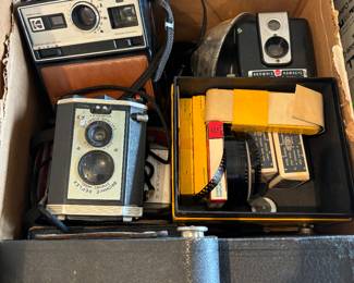 Vintage cameras 