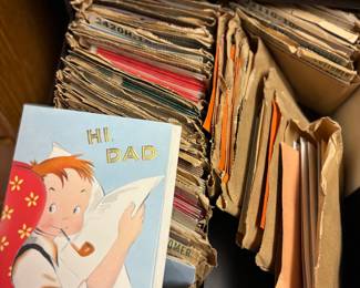 Vintage greeting cards and post cards