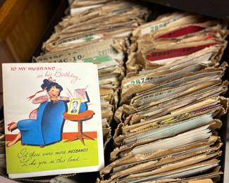 Vintage greeting cards and post cards