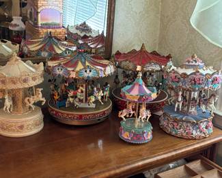 Mr. Christmas carousels 