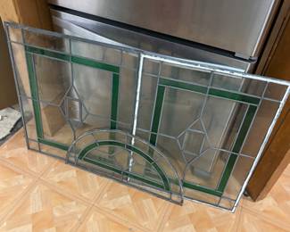 Stained glass panels 