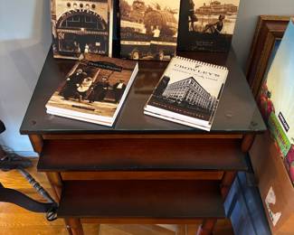 Nesting tables, Michigan history books