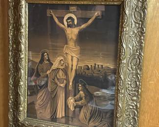 Vintage religious wall art