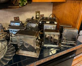 Antique toasters 