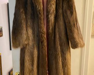 beaver fur coat