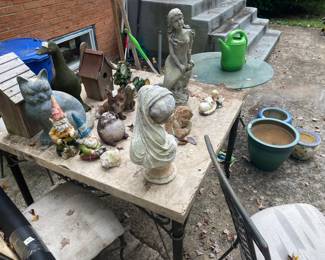 outdoor figurines