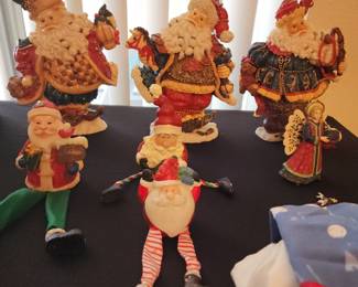 Mark Roberts Santa figurines