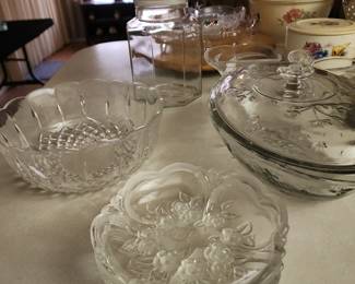 Glass Serving Bowls