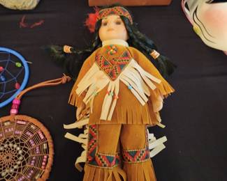 Magena (Monn Shadow) American Indian Doll 10" by Royalton Collection