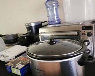 Crock Pot and Toaster Oven