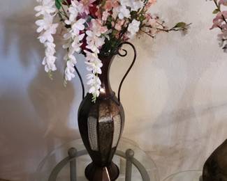 Second Metal Flower Vase