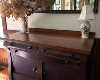 Antique Empire Style Buffet