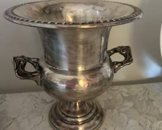 Vintage Elegant Silver Plate Champagne Wine Ice Bucket
