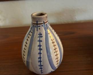 MCM Swedish collectible vase by Lahom Sweden, 1960s 